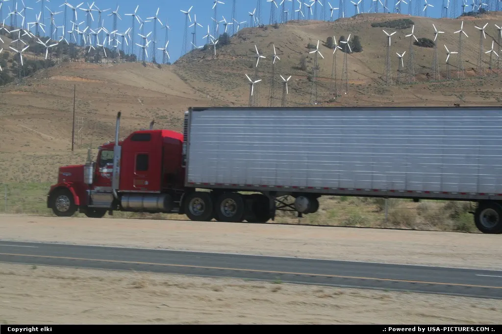 Eoliene field just after mojave.