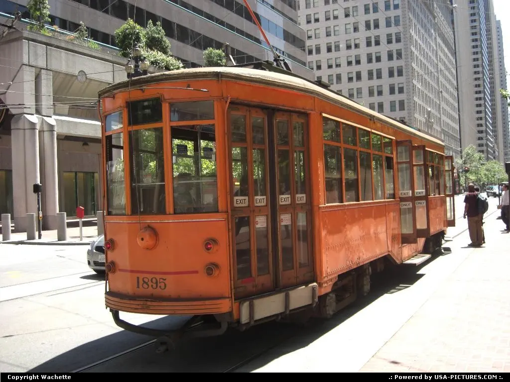 old tramway in san francisco