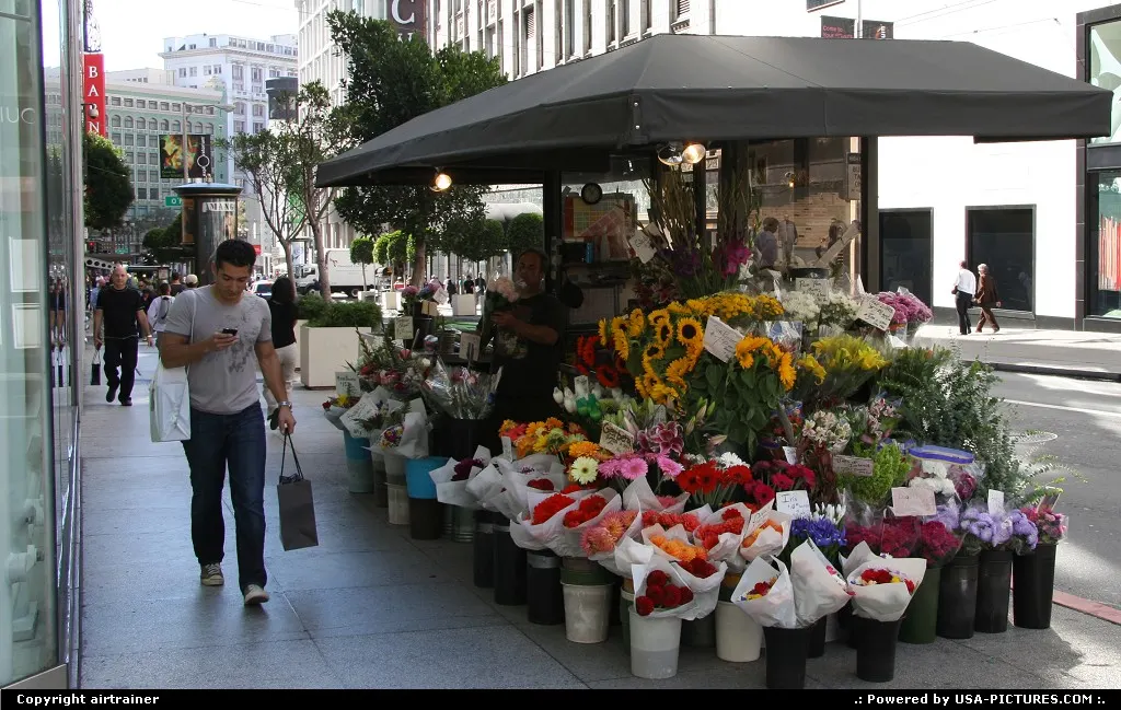 Flowers at Union Square.