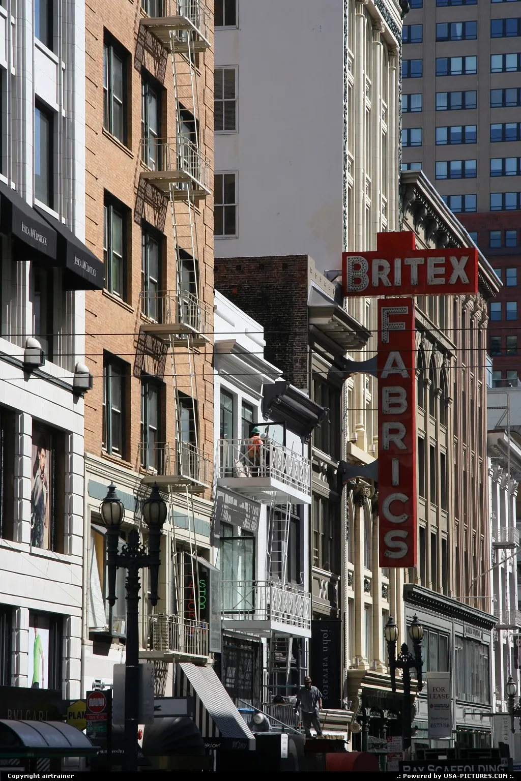 Geary street, near Union Square.
