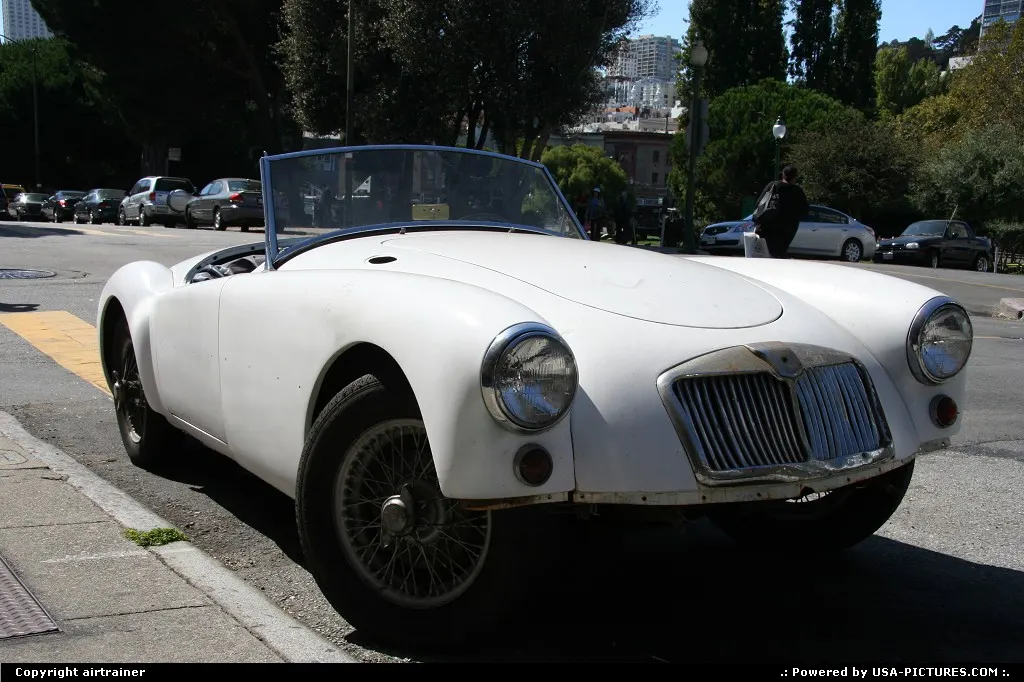 An old MG at Washington Square.
