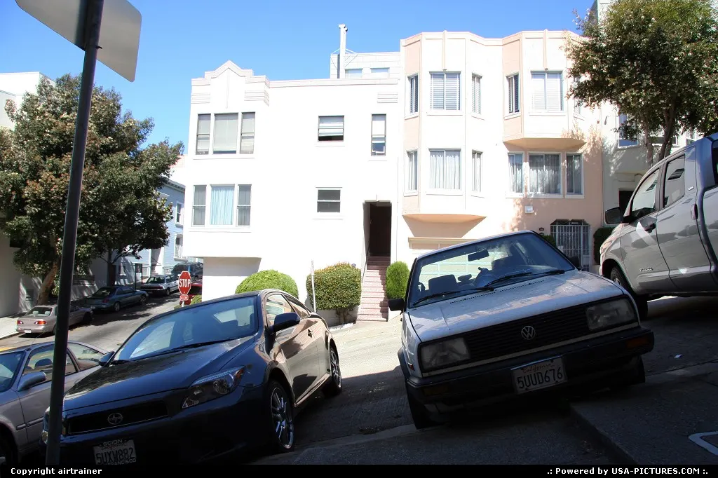 Optical illusion ? No, no, this is San Francisco !