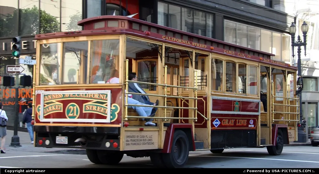 many sightseeing tours can be found in San Francisco, including a ride on this funny bu...
