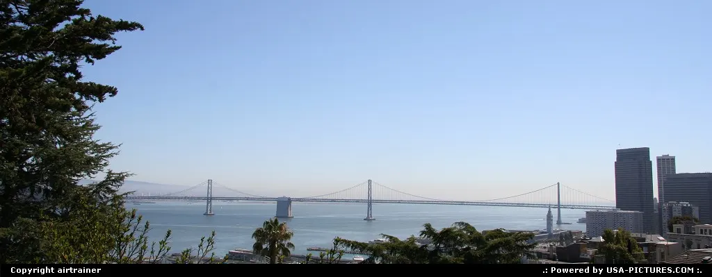 the Bay Bridge.