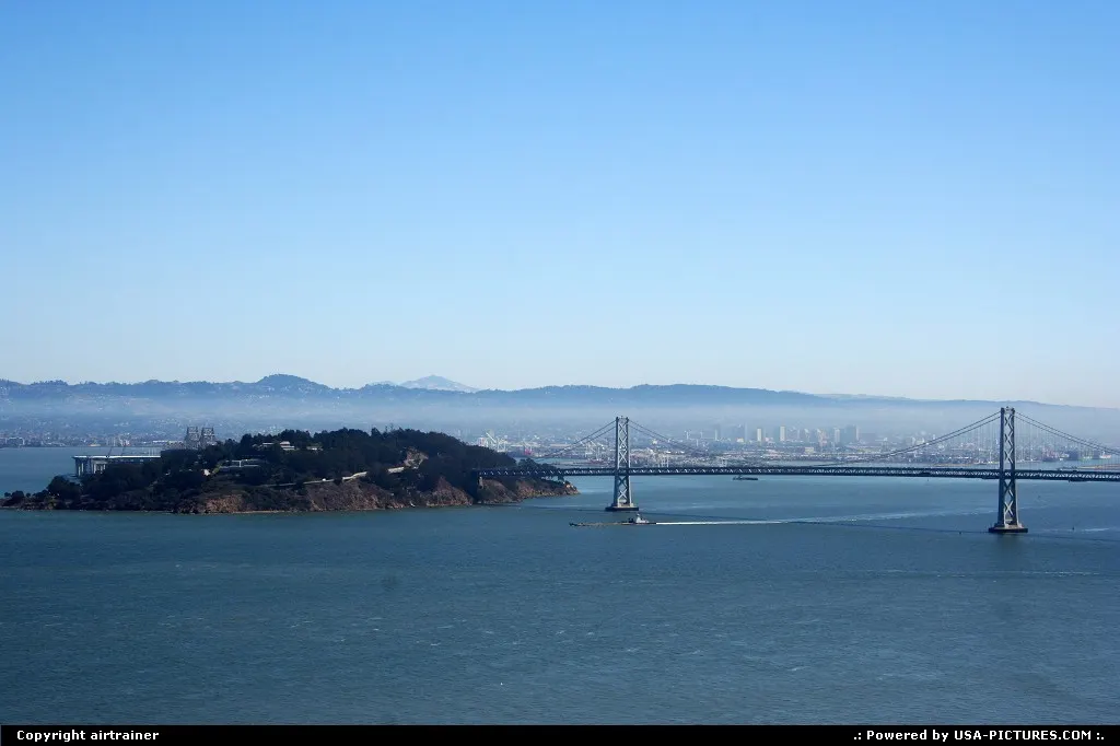 The Bay Bridge.