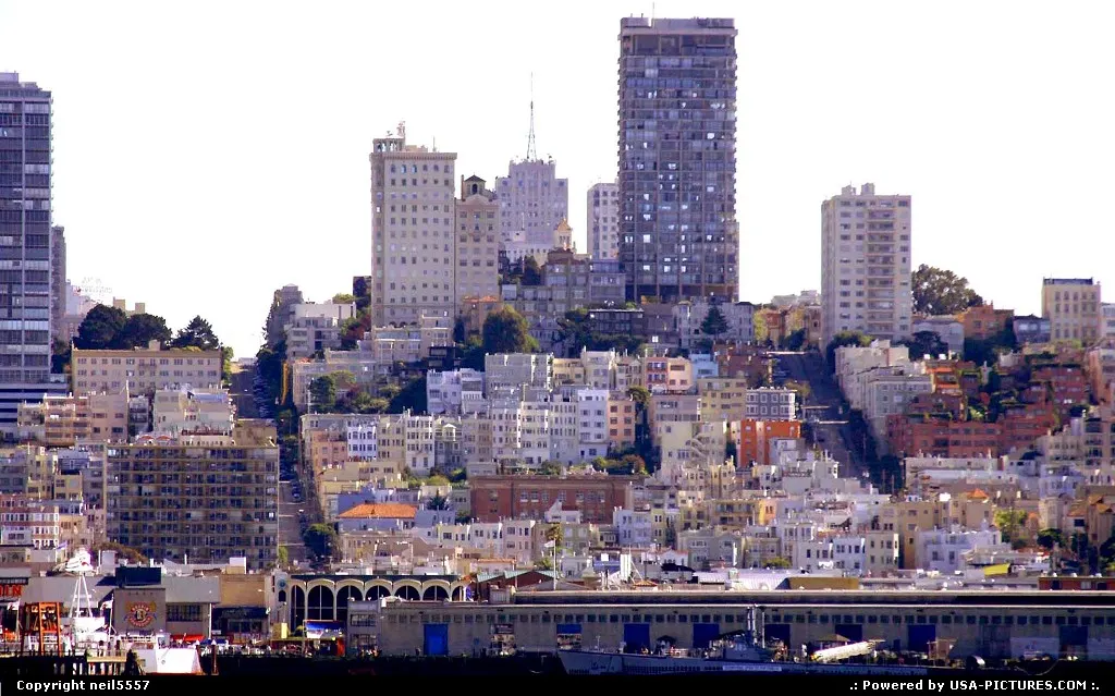 Picture taken from San Francisco bay.