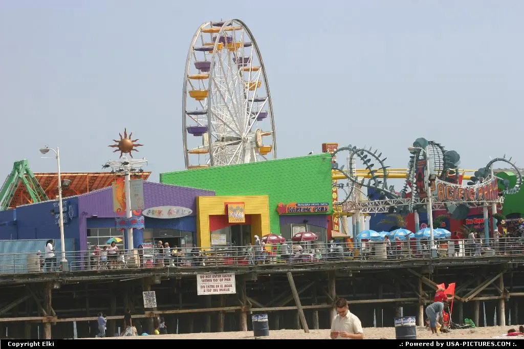 Theme Park at the beach