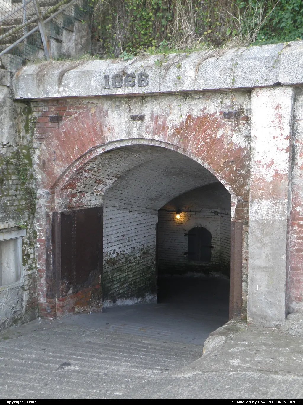 Alcatraz ruins