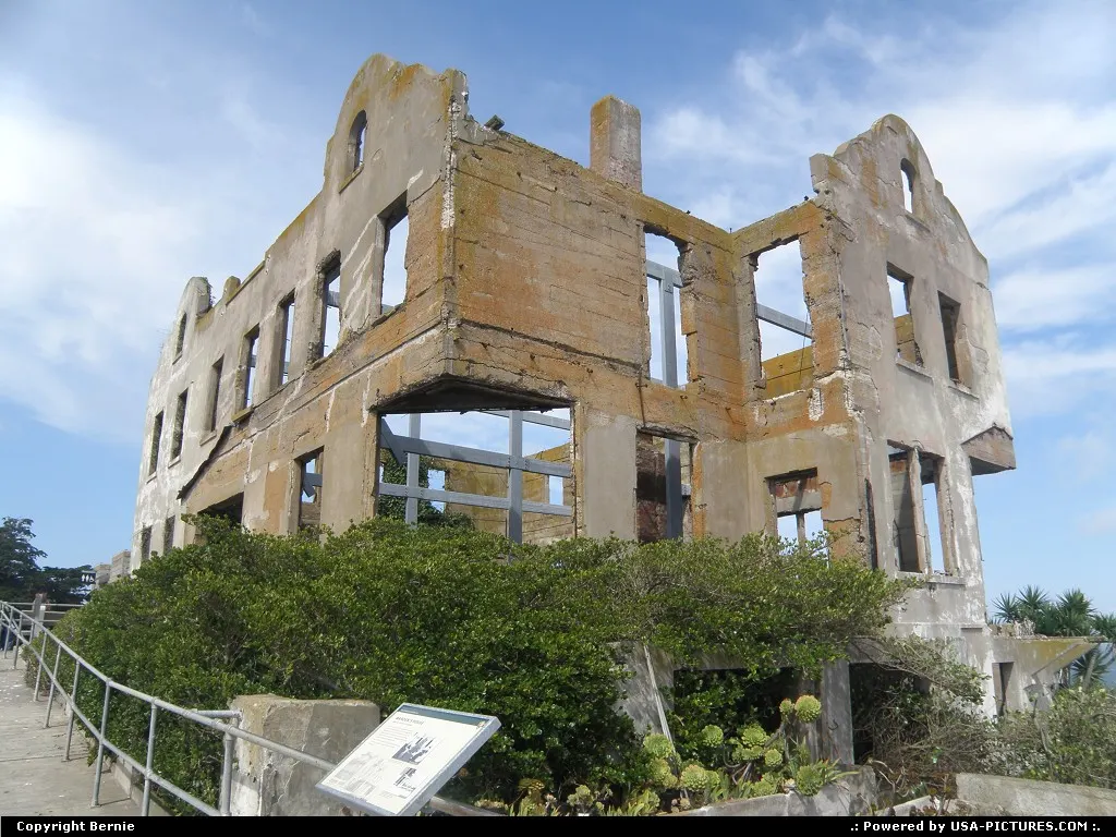 Alcatraz ruins