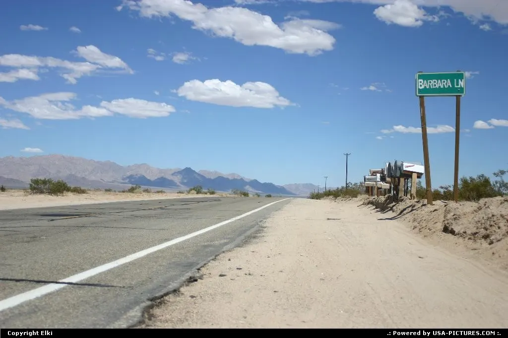 On the road to Las Vegas, not that far from Amboy and the Bagdad Café