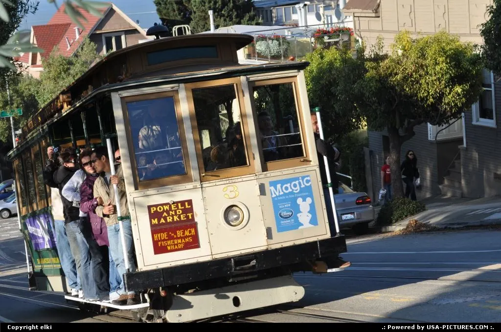 cable car - san fransisco california