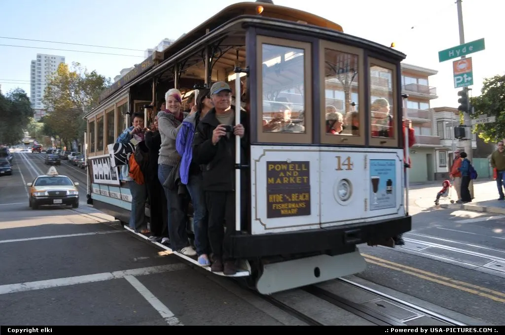san fransisco california cable car