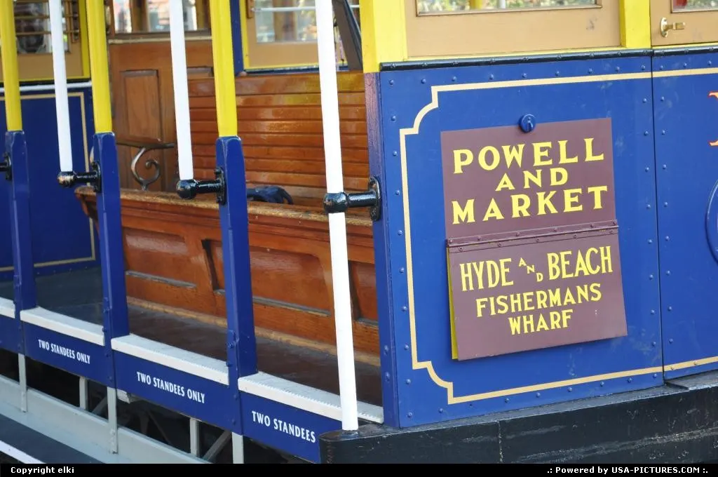 san fransisco california cable car