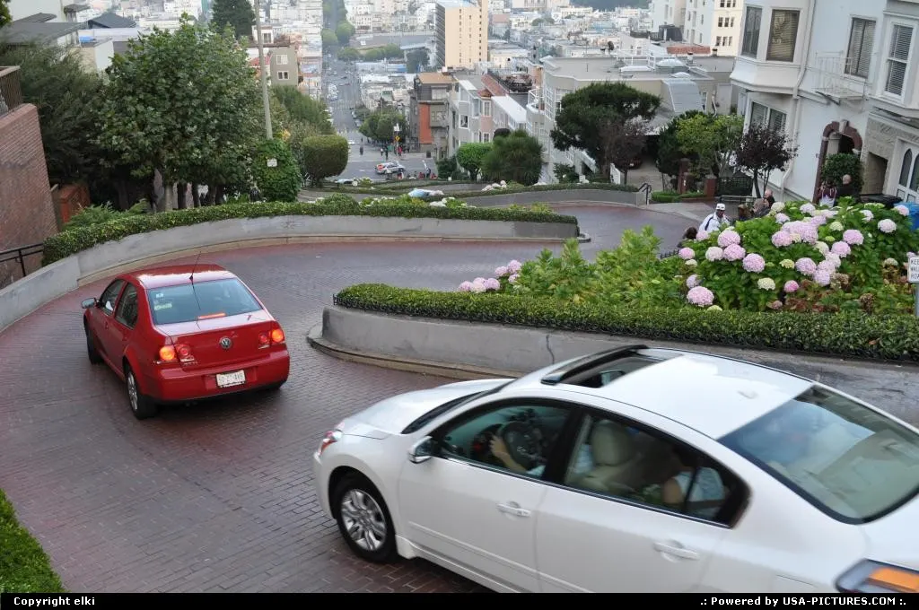 san fransisco california lombard street