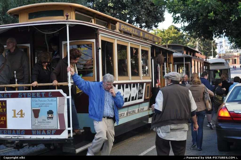 san fransisco california cable car