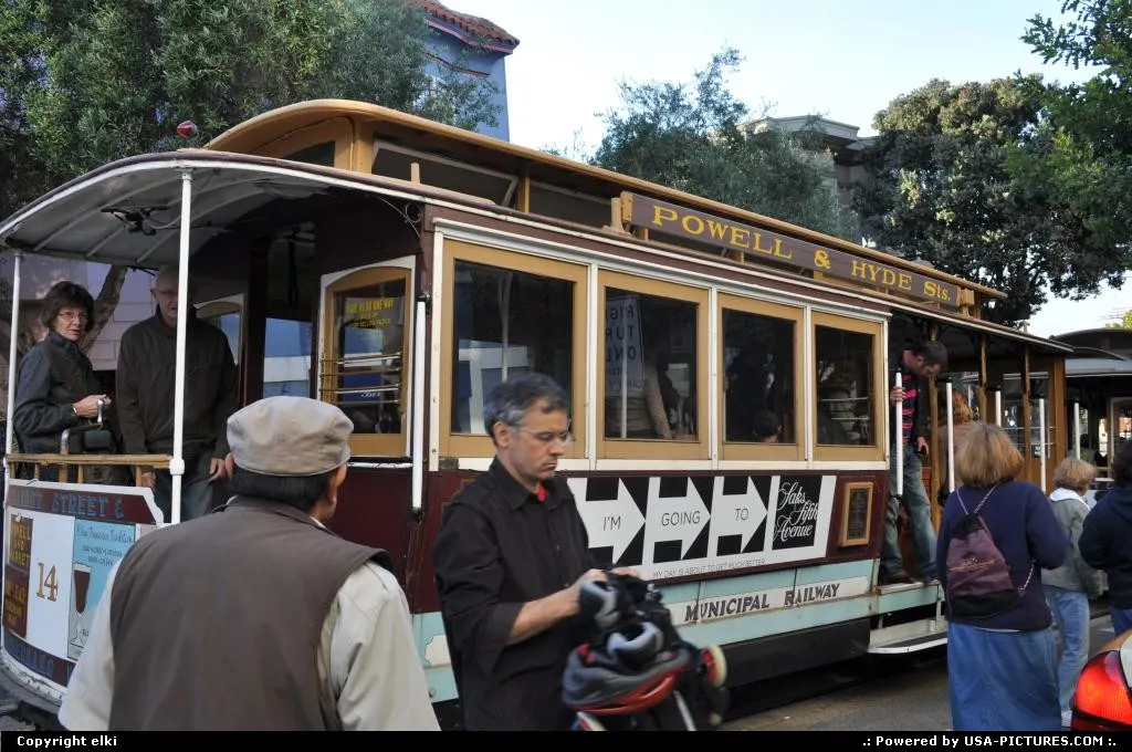san fransisco california cable car