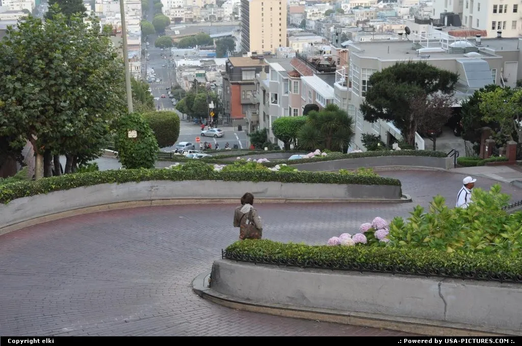 san fransisco california lombard street