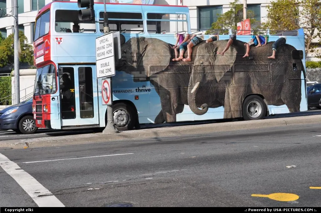 Very funny bus ads seen at van nees heading market street