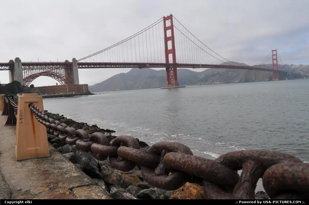 San Francisco California golden gate bridge