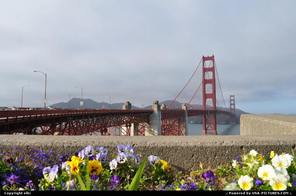 San Francisco California golden gate bridge