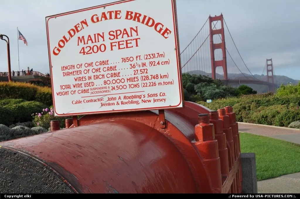 San Francisco California golden gate bridge