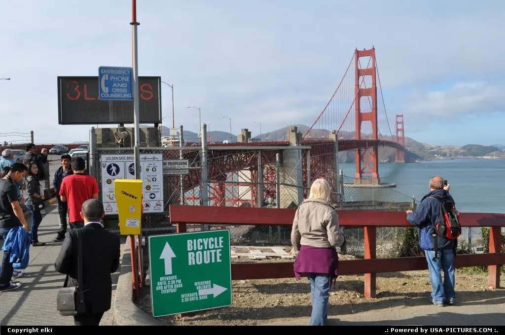 San Francisco California golden gate bridge