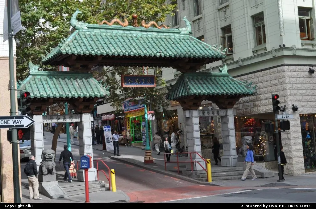 san francisco chinatown gate