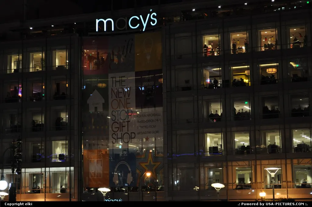 macys @ union square, ready for christmas