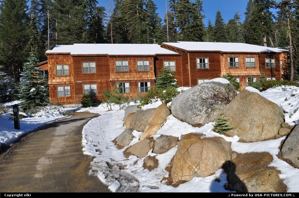 Wuksachi lodge at sequoia national park