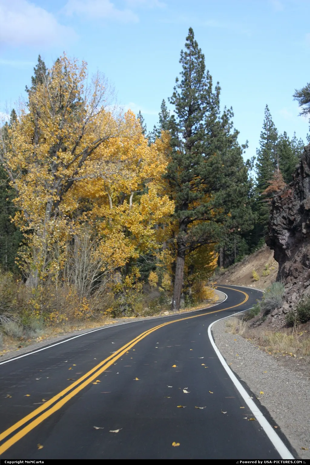 A drive around Lake Tahoe.