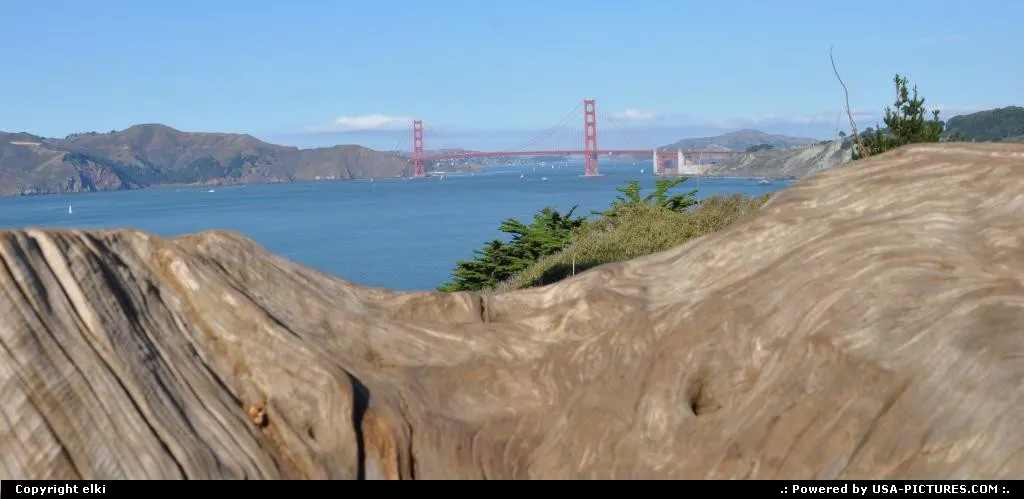 golden gate bridge from the coastal trail