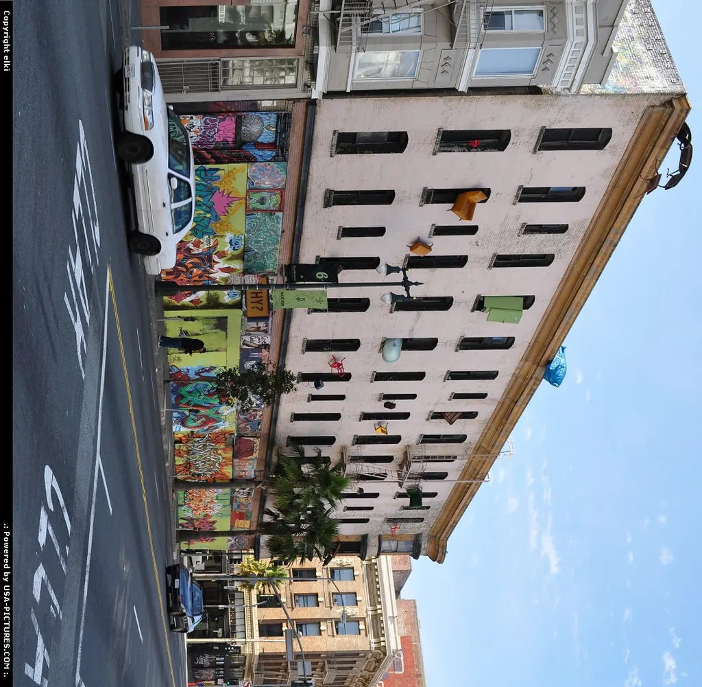 falling furniture, located at the corner of howard and 6 th street