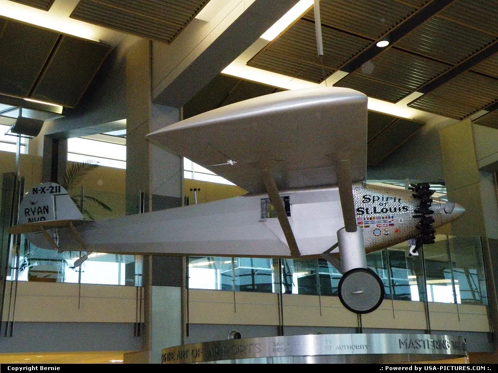 This replica of the Spirit of Saint Louis is