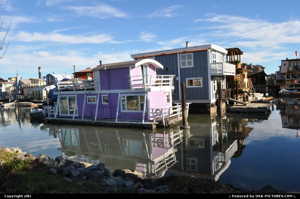 Sausalito, boat houses