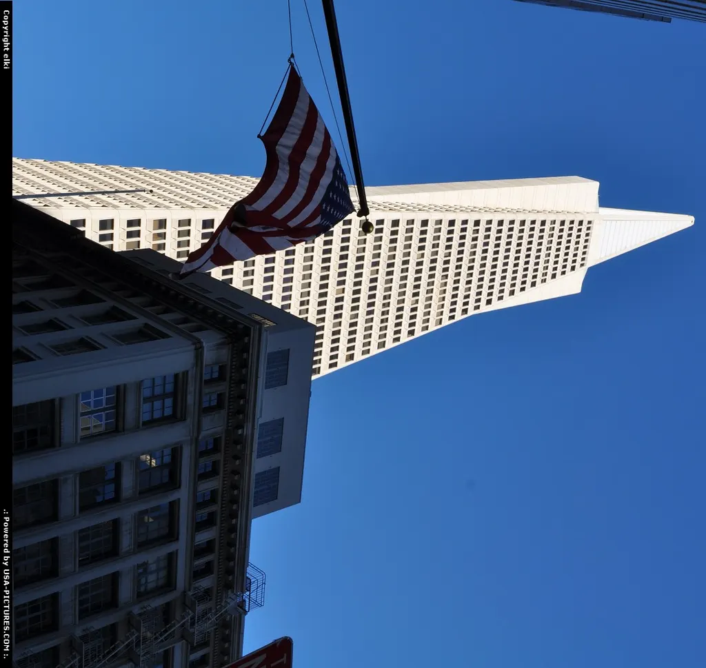 San Francisco California transamerica pyramid, san francisco