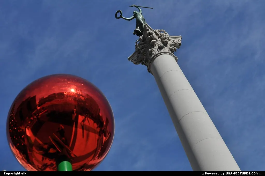 christmas time, union square san francisco