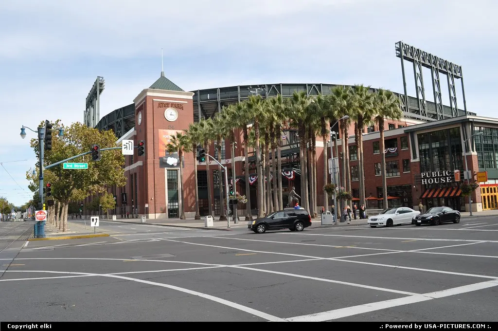 San Francisco California at&t stadium, at&t park, san francisco giants
