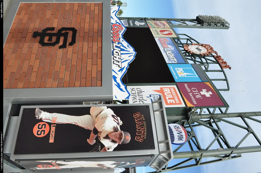 San Francisco California at&t park, giants