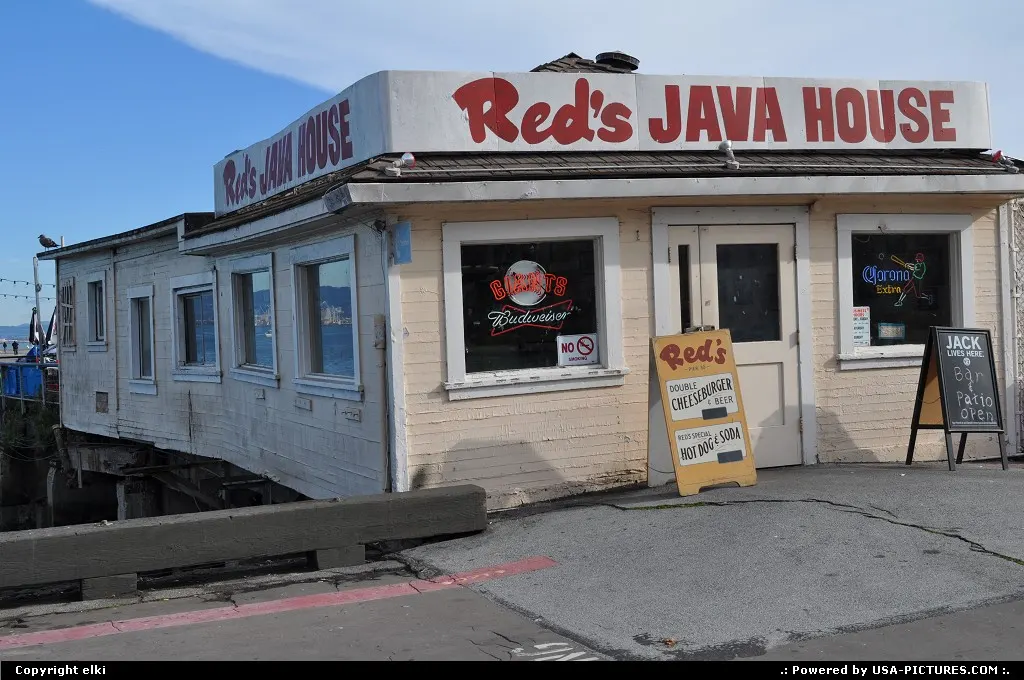 restaurant along embarcadero