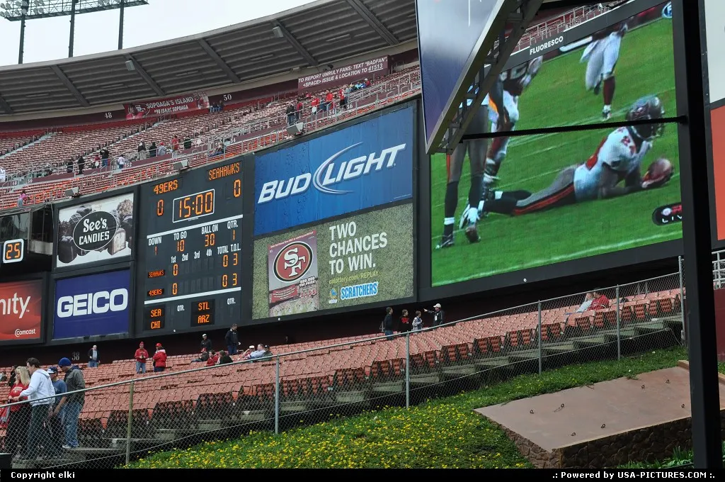 San Francisco 49ers' game on sunday 12 december.