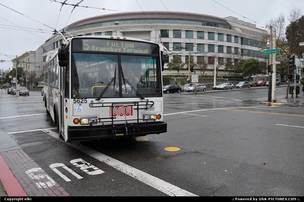 Public transport at san francisco