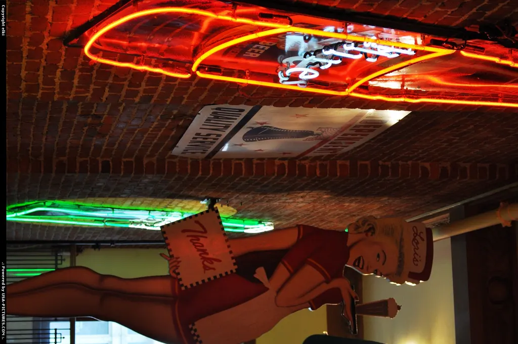 Typical USA restaurant