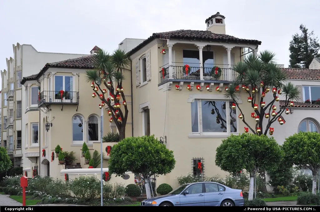 Marina district san francisco, christmas time !!!