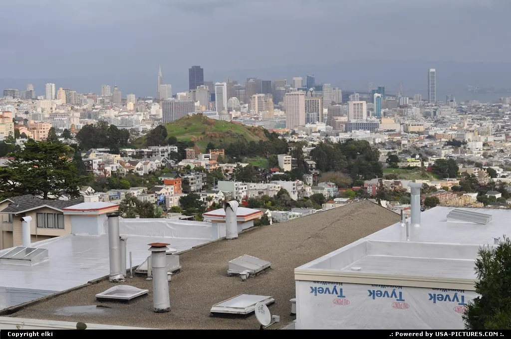 twin peaks city view
