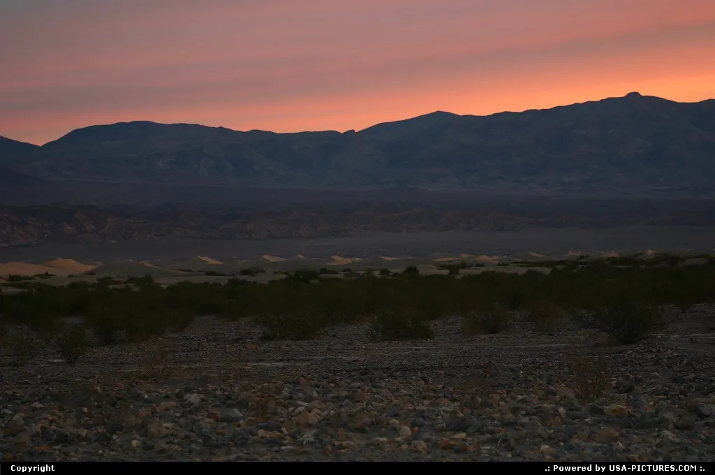 death valley sand dunes