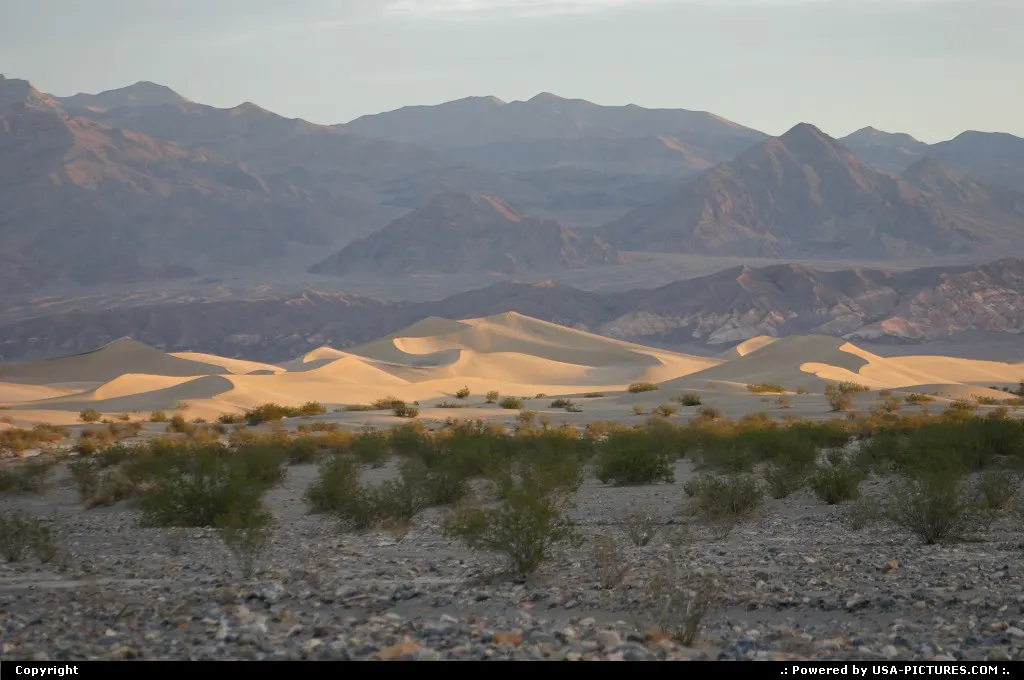 death valley sands dunes