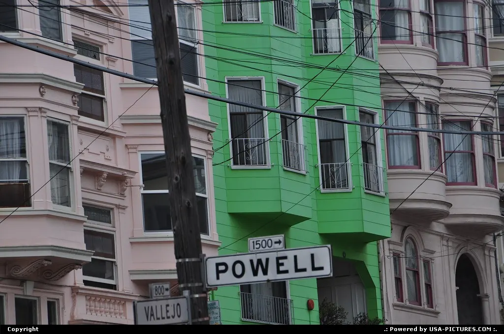 Cable Car intersection on powell line