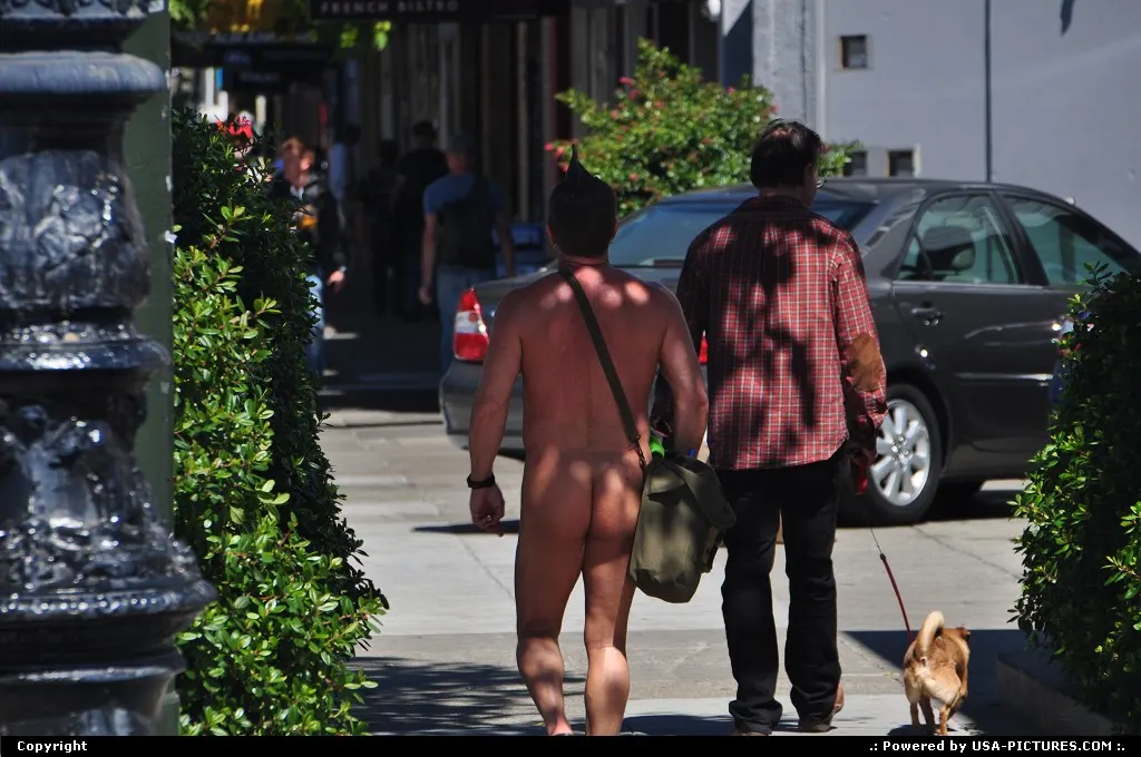 To walk in the nude is not unsual in the iconic Castro neighbourhodd, nested between Tw...