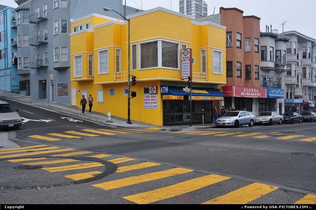 When the street painting matchs the house paint job!