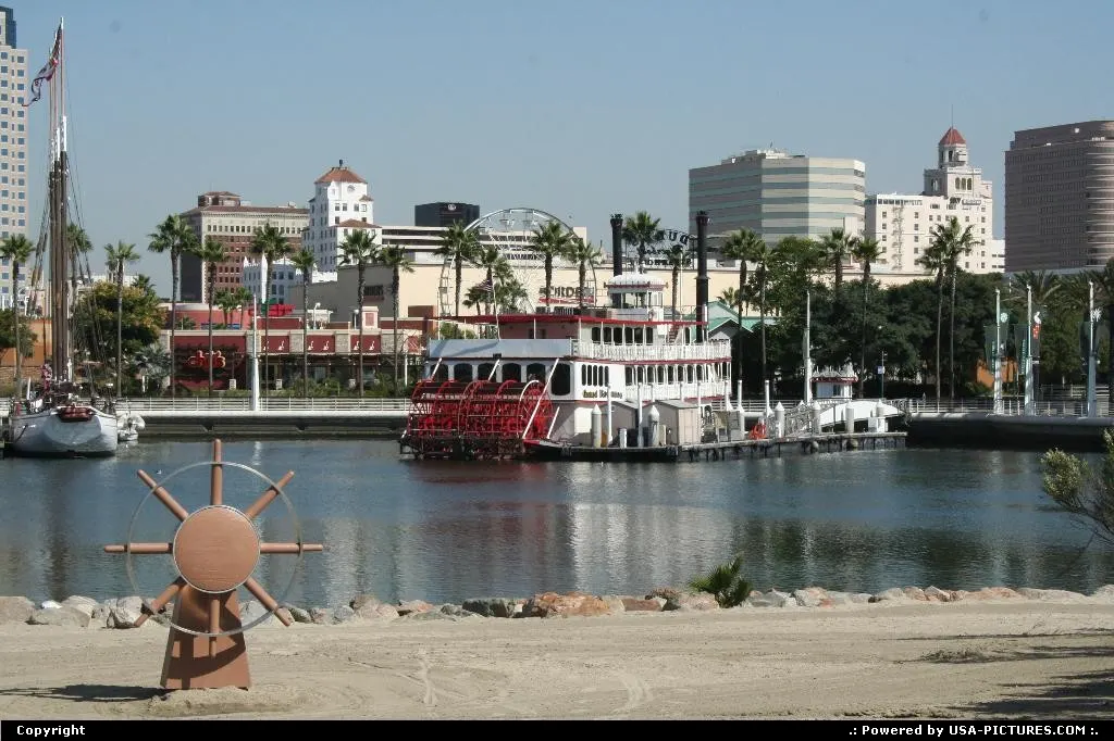 Raimbow harbor in Long Beach, a place rich in history.